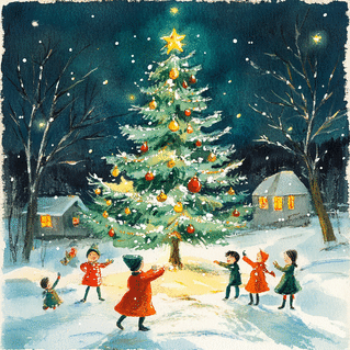 Kit Sapin De Noël Illuminé à Peindre - Activité Enfants - California Creations (Neuf, Sans Cordon)